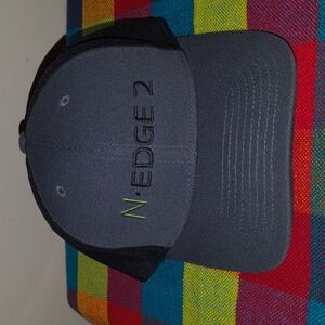 N-Edge 2Nitrogen Stabilizer Embroidered Flexfit Fitted Hat Cap L-XL